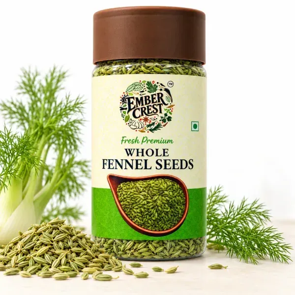 Whole Fennel Seeds (Barik Saunf)