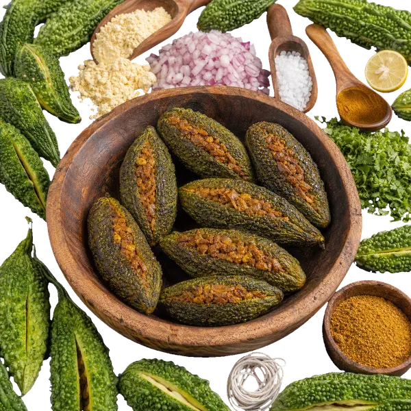 Bharwa Achari Karela