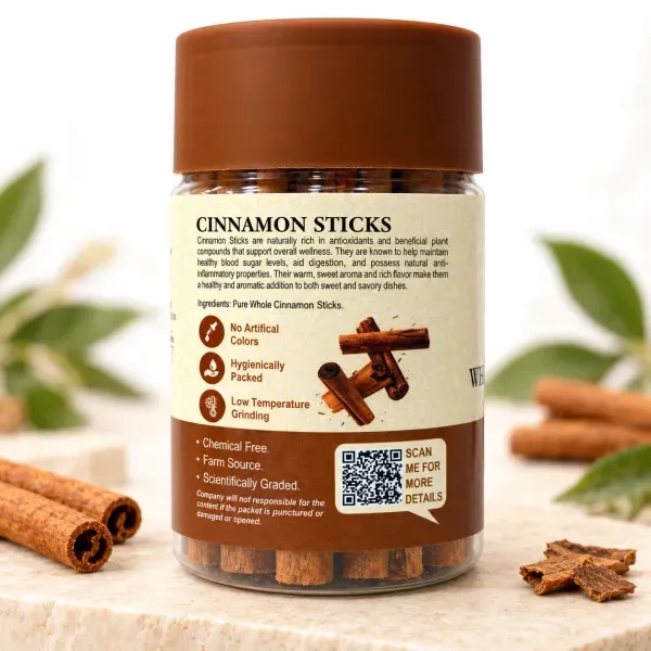Whole Cinnamon Sticks (Dalchini) 2