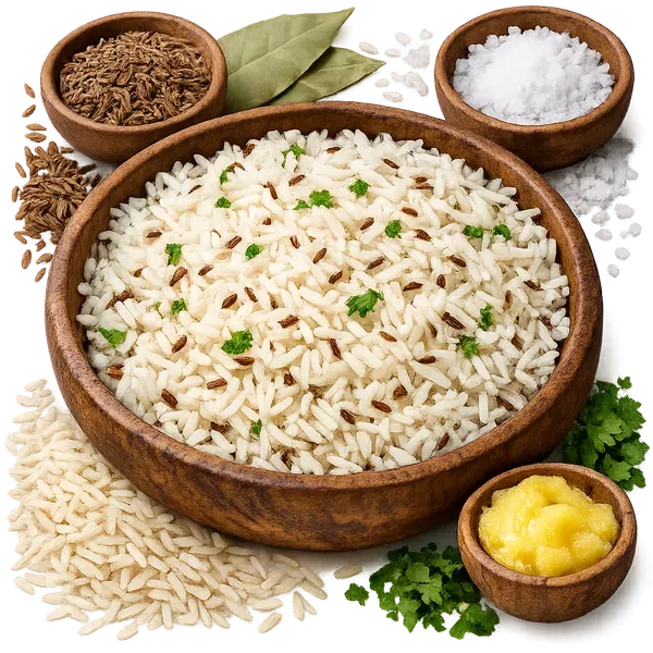 Fluffy Jeera Rice