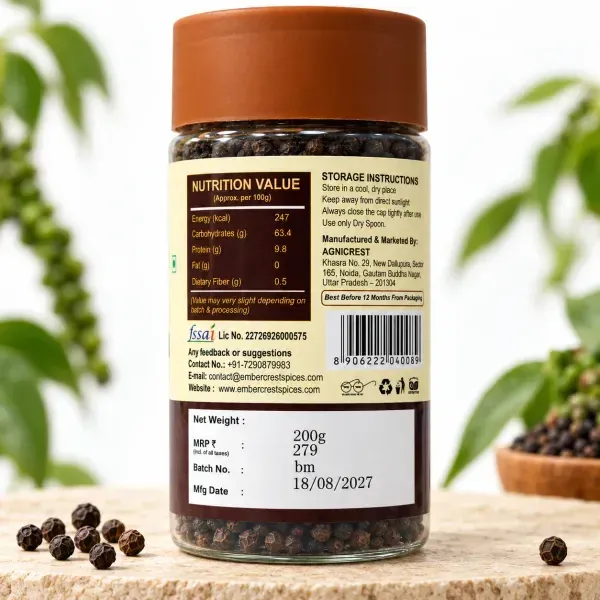 Whole Black Pepper 3