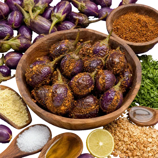 Bharwa Achari Baingan