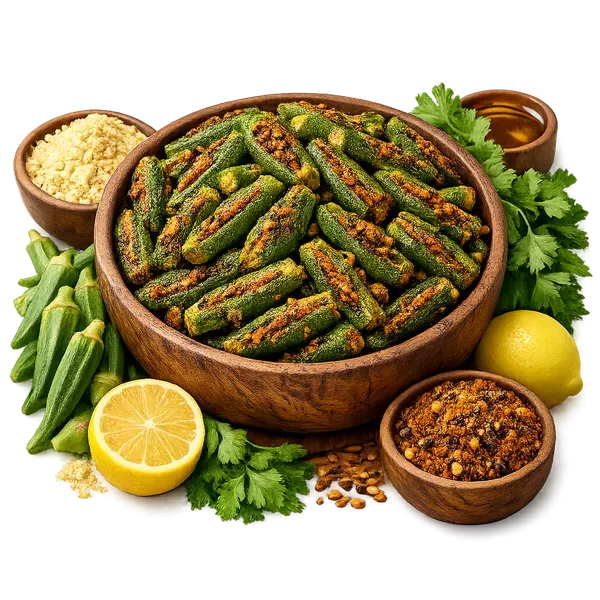 Bharwa Achari Bhindi