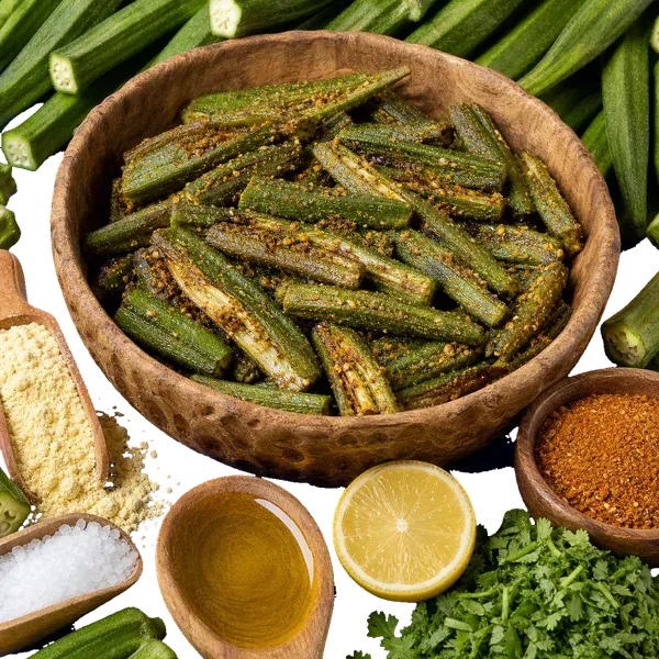 Achari Bhindi Fry