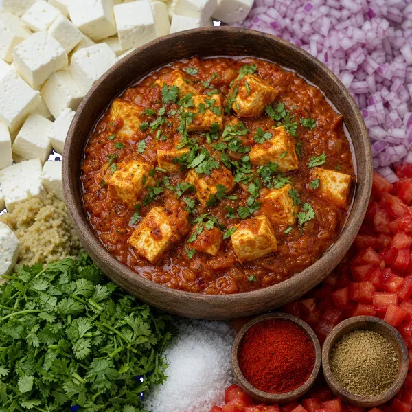 Kashmiri Paneer Gravy, served and ready to eat 2